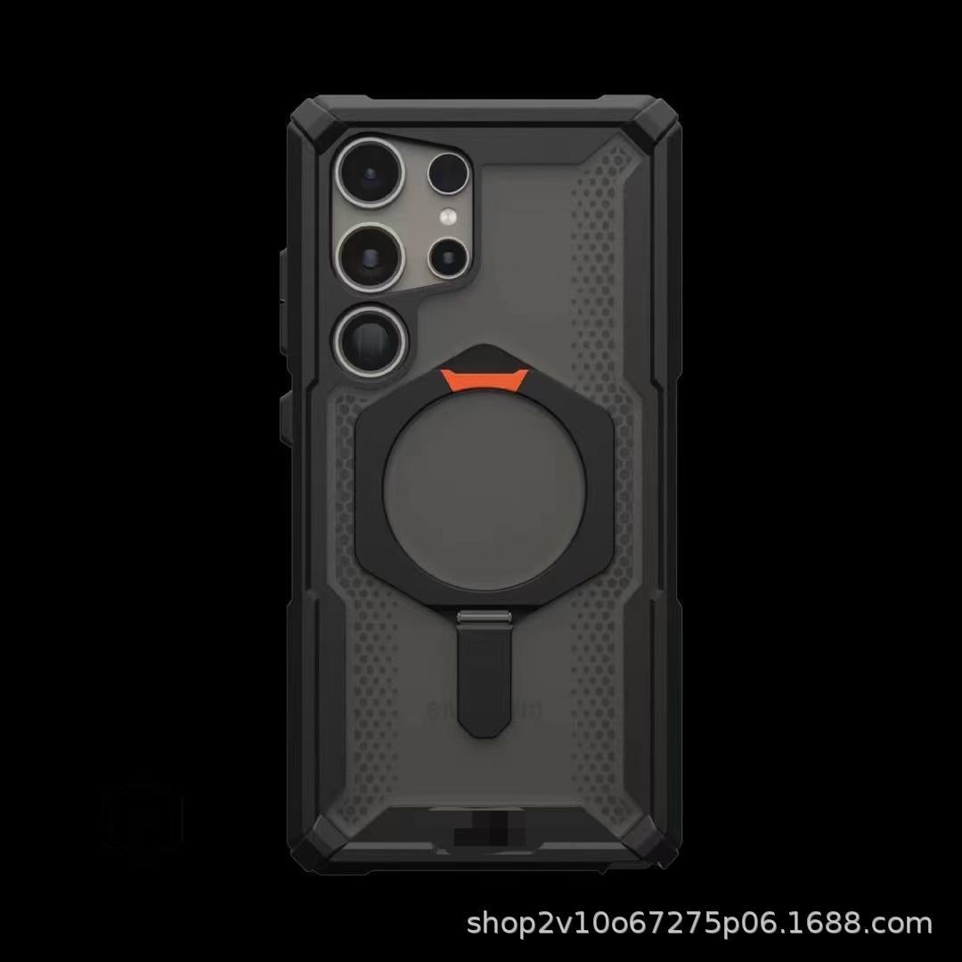 Shockproof Samsung Galaxy S24 Ultra case with MagSafe support