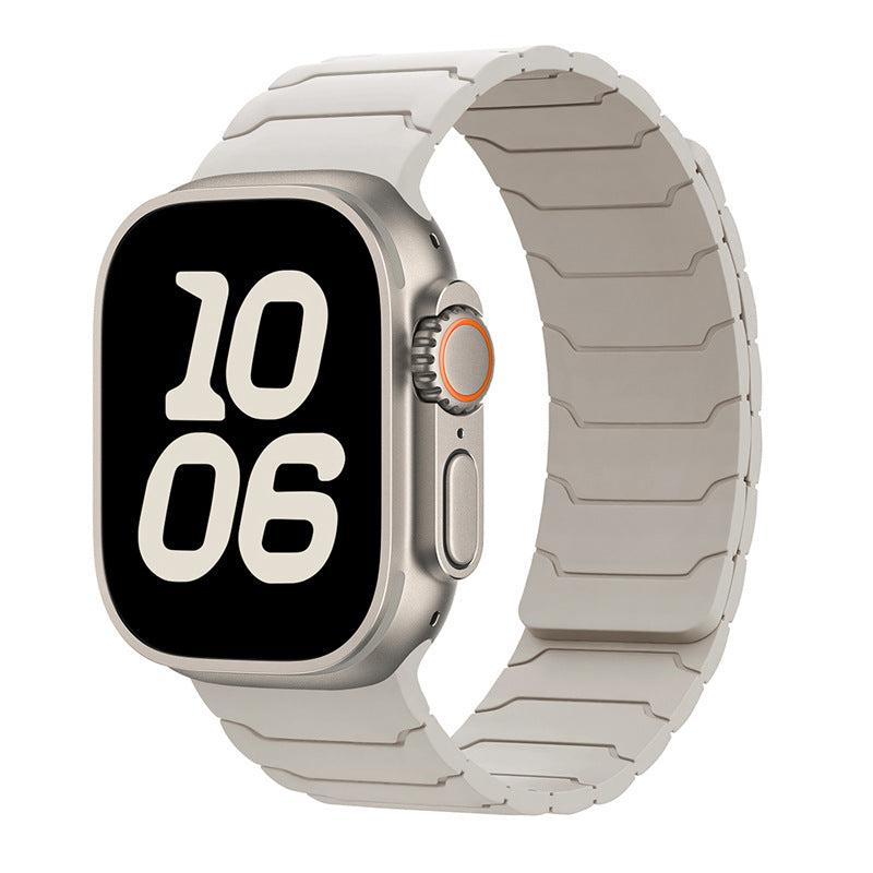Click-to-fit Apple Watch strap designed for daily performance