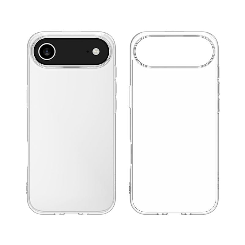 Shockproof GlassTone ultra clear case for iPhone 17 Pro with raised screen edges