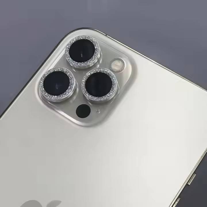 Camera Diamond Lens Protection Rings – Sparkle Guard for iPhone