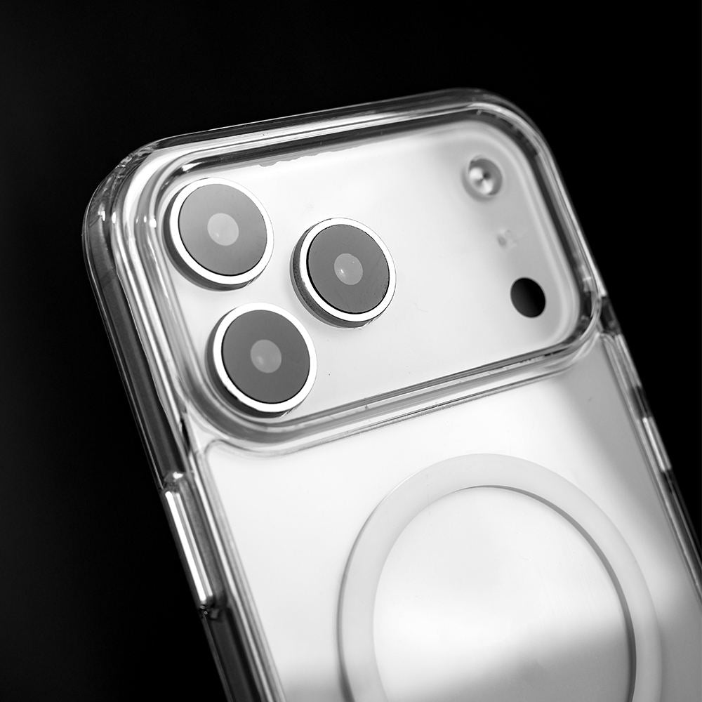 Slim lightweight MagSafe clear case for Apple iPhone 17 Pro series