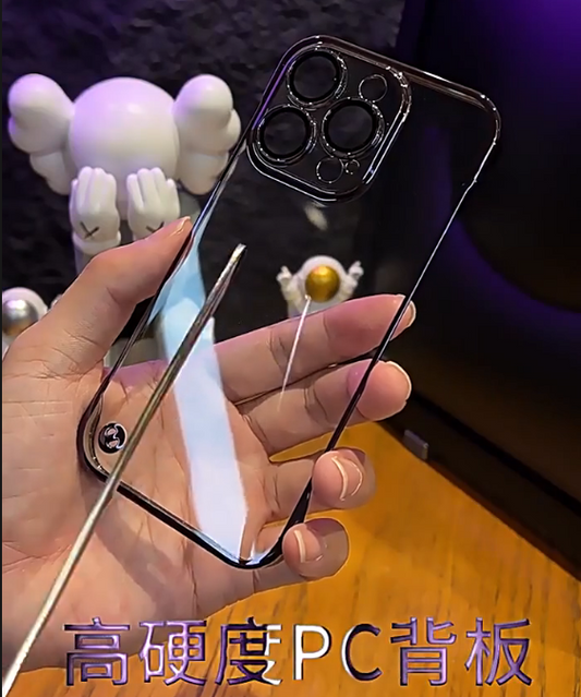 Minimalist transparent case for iPhone 14, 14 Pro, and more