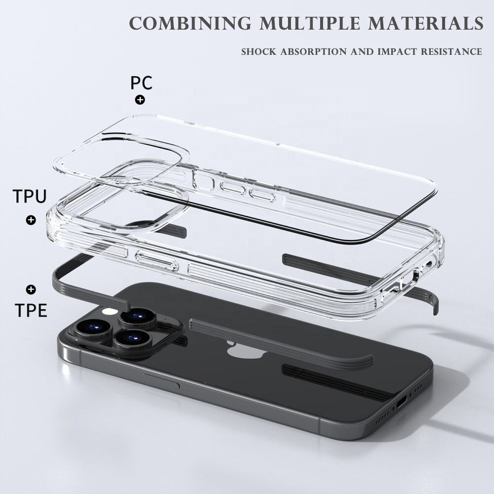 LucentFit clear case with anti-yellow coating for long-term clarity