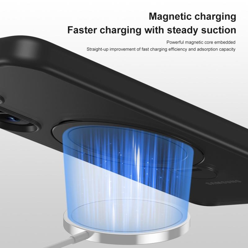 Lightweight frosted Samsung Galaxy case with premium grip