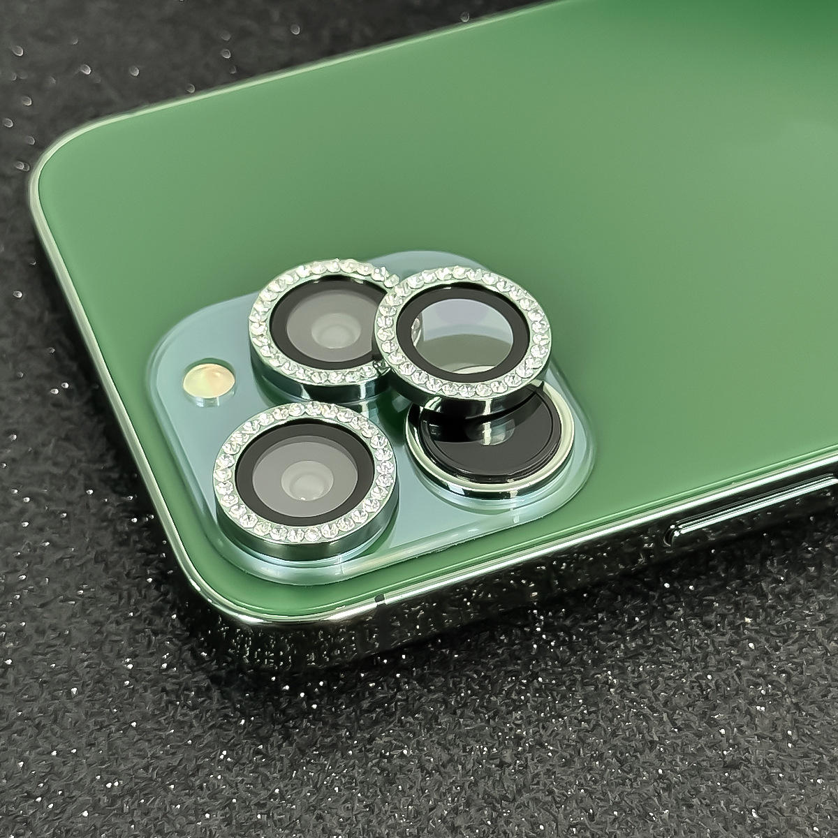 Camera Diamond Lens Protection Rings – Sparkle Guard for iPhone