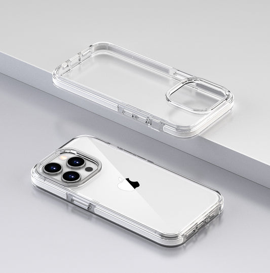 LucentFit slim transparent back cover for iPhone 15 Pro Max