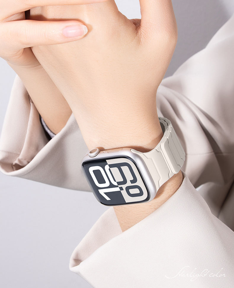 Lightweight yet durable magnetic strap for Apple Watch Ultra
