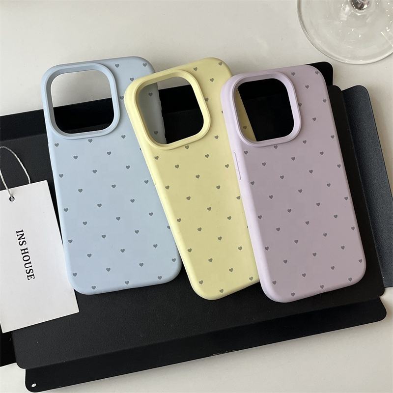 Heart Shape Matte Case