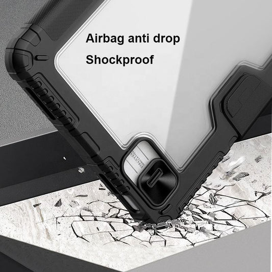 Shockproof bumper detail – FortiShield Pro case for iPad