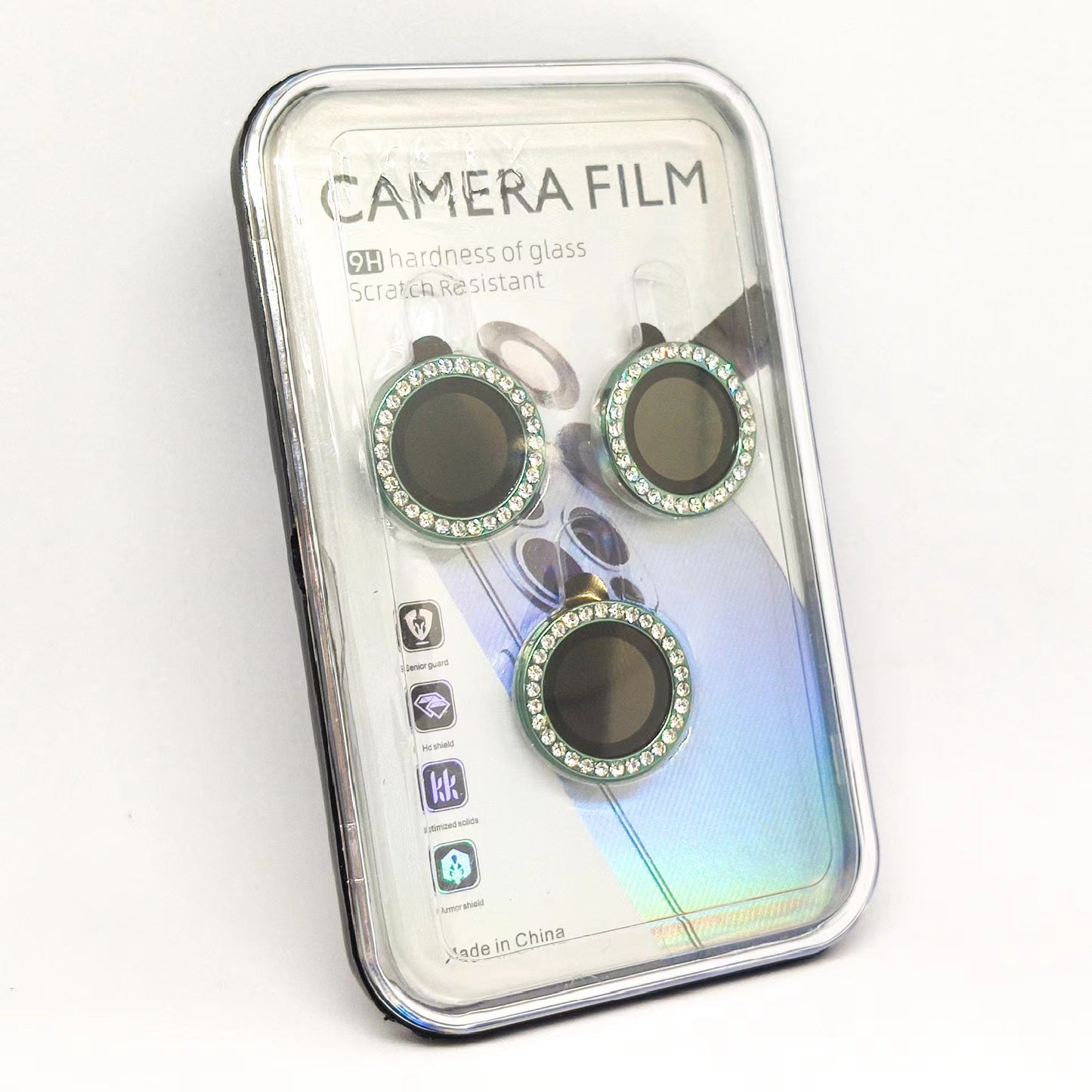 Camera Diamond Lens Protection Rings – Sparkle Guard for iPhone