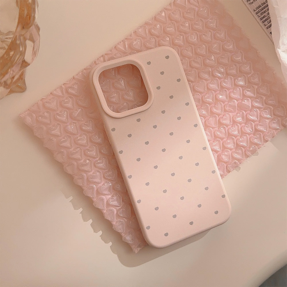 Heart Shape Matte Case