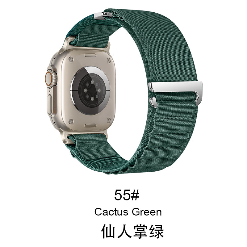 Blue Apple Watch strap for fitness, casual, and professional wear