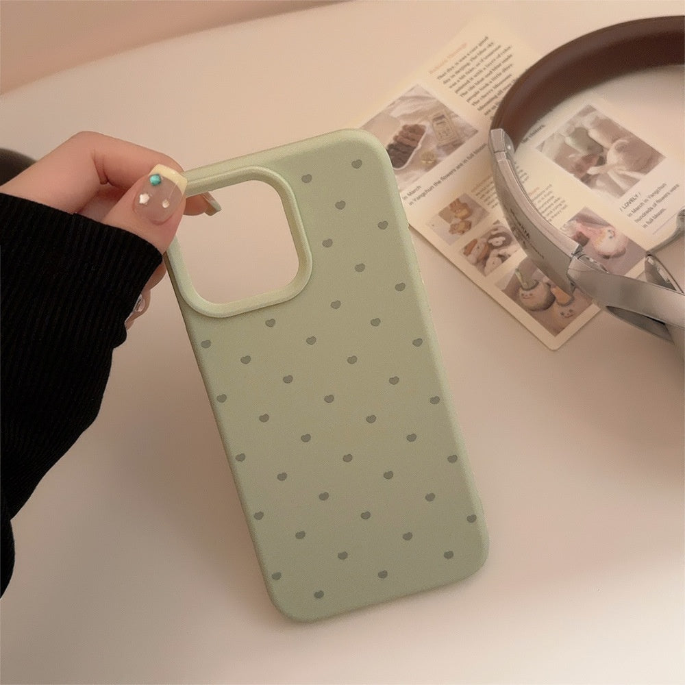 Heart Shape Matte Case