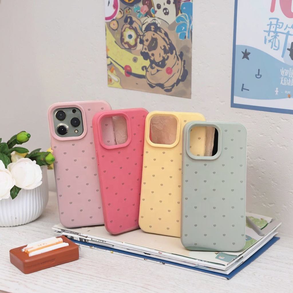 Heart Shape Matte Case