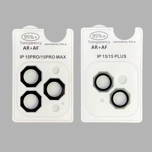 Octagon camera lens protector with precise fit and bold look