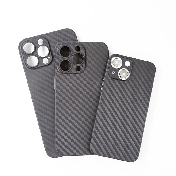 Premium carbon case for iPhone with magnetic charging support