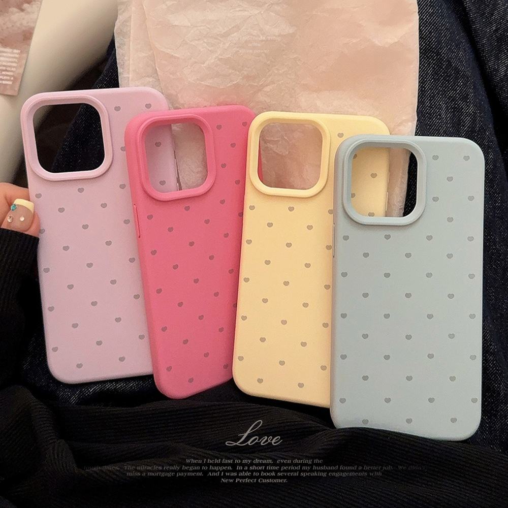 Heart Shape Matte Case