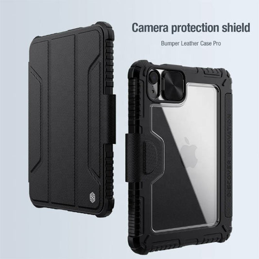 FortiShield Pro rugged iPad case with flip cover and clear back