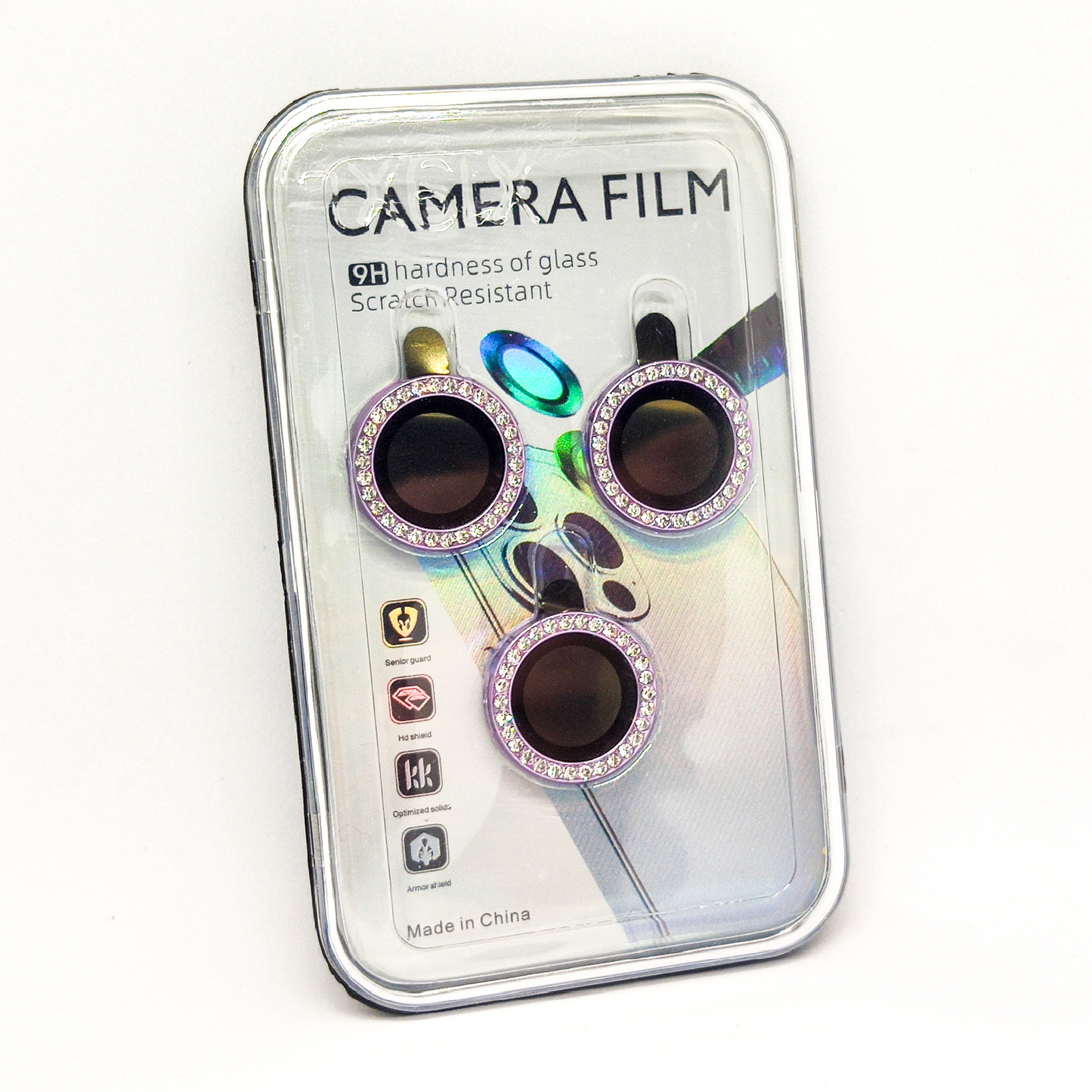 Camera Diamond Lens Protection Rings – Sparkle Guard for iPhone