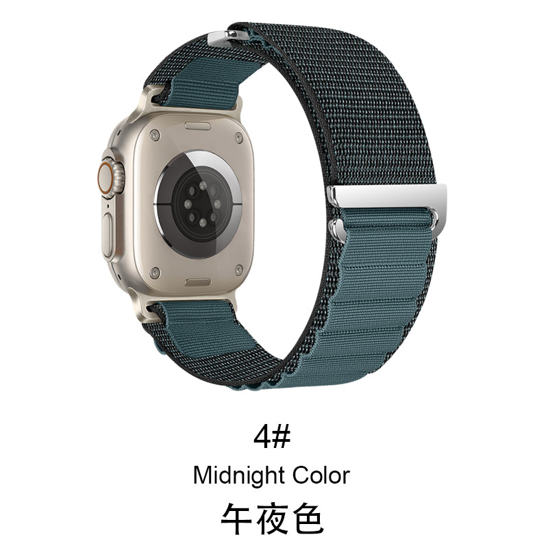 Sweat-resistant watch band compatible with all Apple Watch sizes