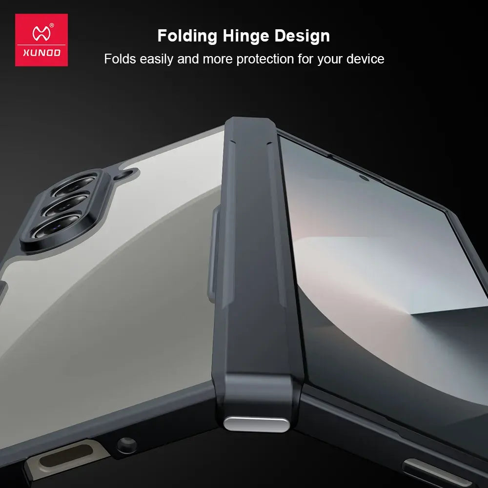 Shockproof Z Fold 7 case with raised camera protection