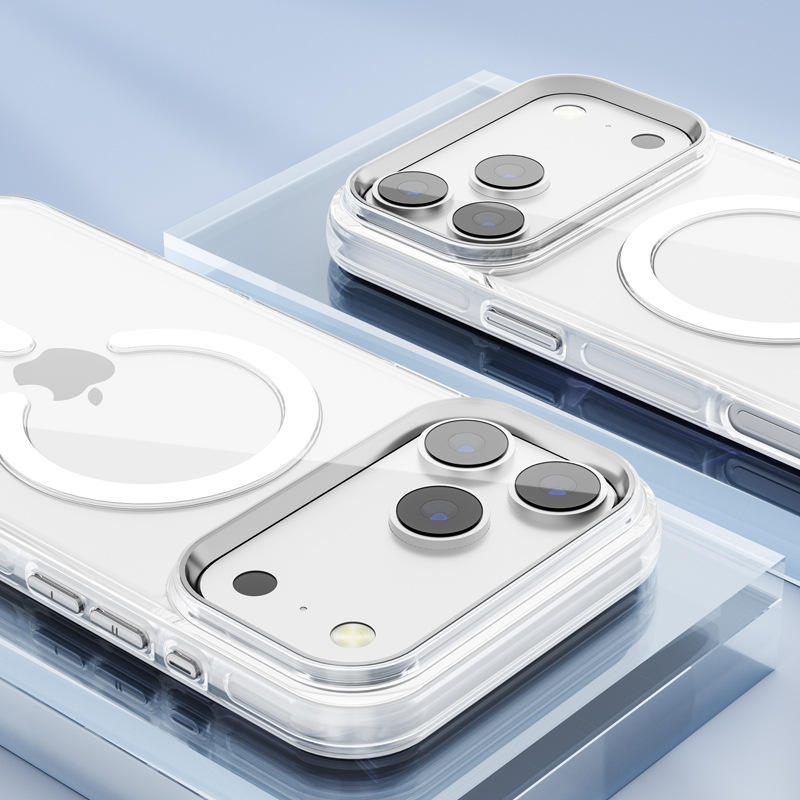 Transparent MagSafe guard for iPhone 17 Series slim protective case