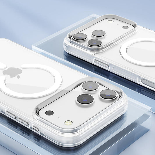 Transparent MagSafe guard for iPhone 17 Series slim protective case