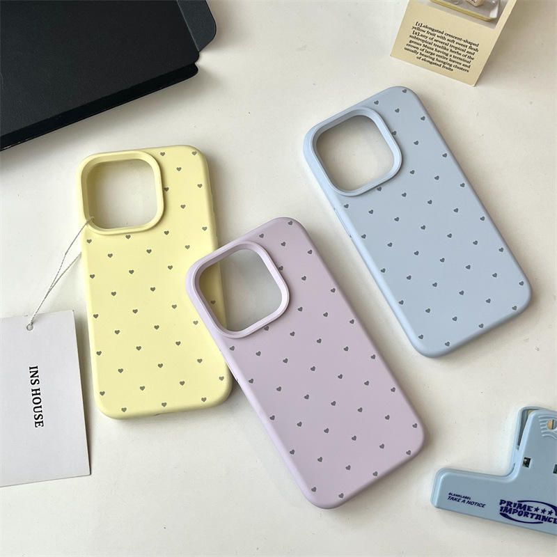 Heart Shape Matte Case
