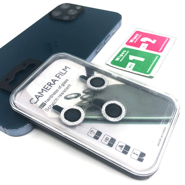 Camera Diamond Lens Protection Rings – Sparkle Guard for iPhone