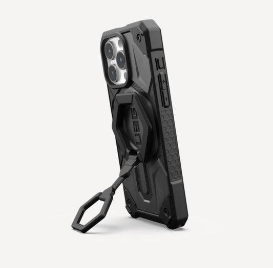 HexLock magnetic phone ring with stand and grip combo