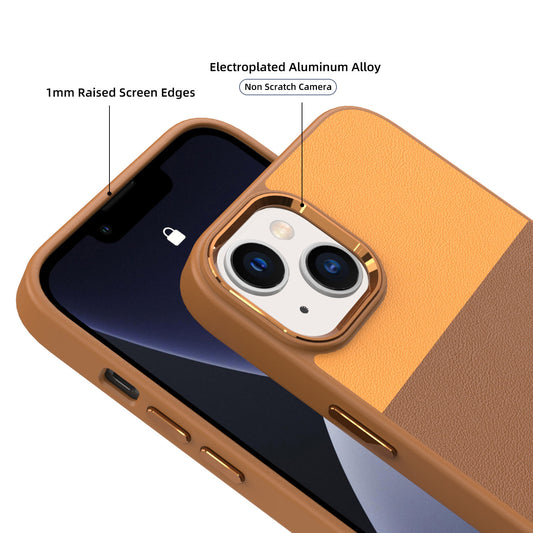 Close-up of Triple Play Cover with bronze and dark purple finish