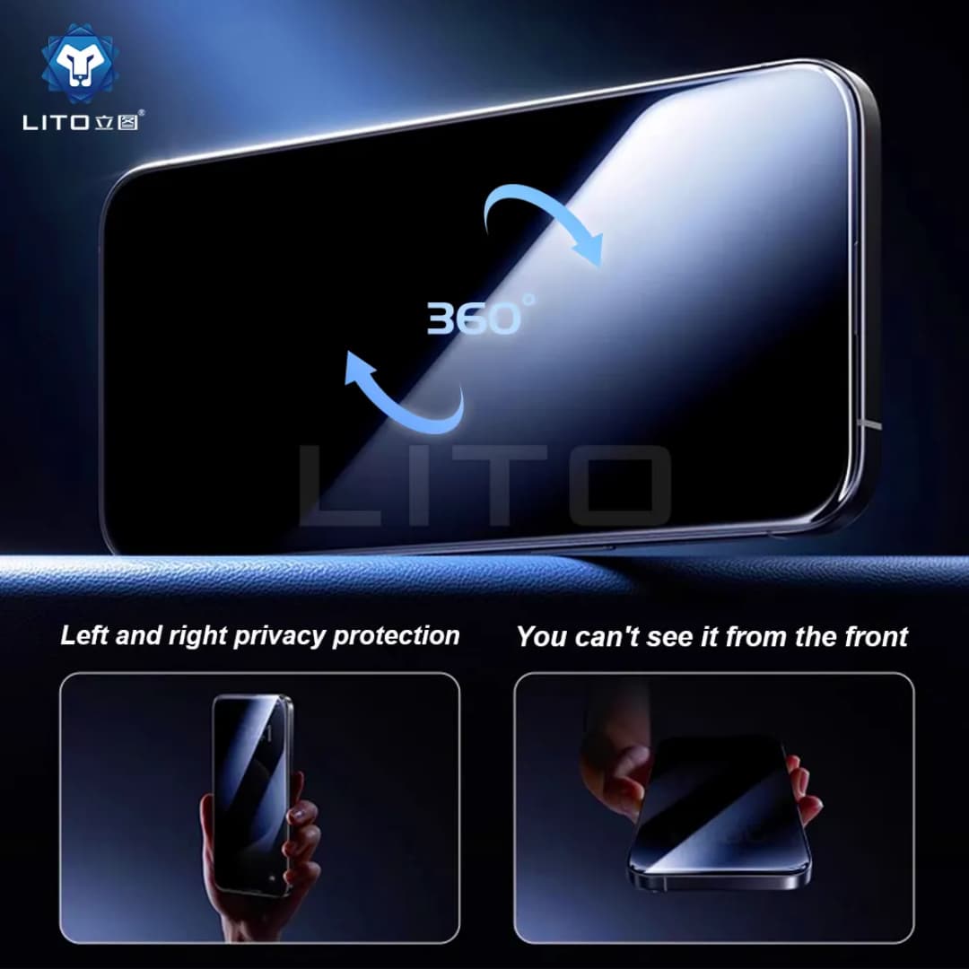 Full coverage privacy screen protector for iPhone 14 Pro Max
