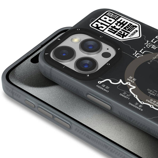 Youngkit-inspired MagSafe case with Tibetan map design