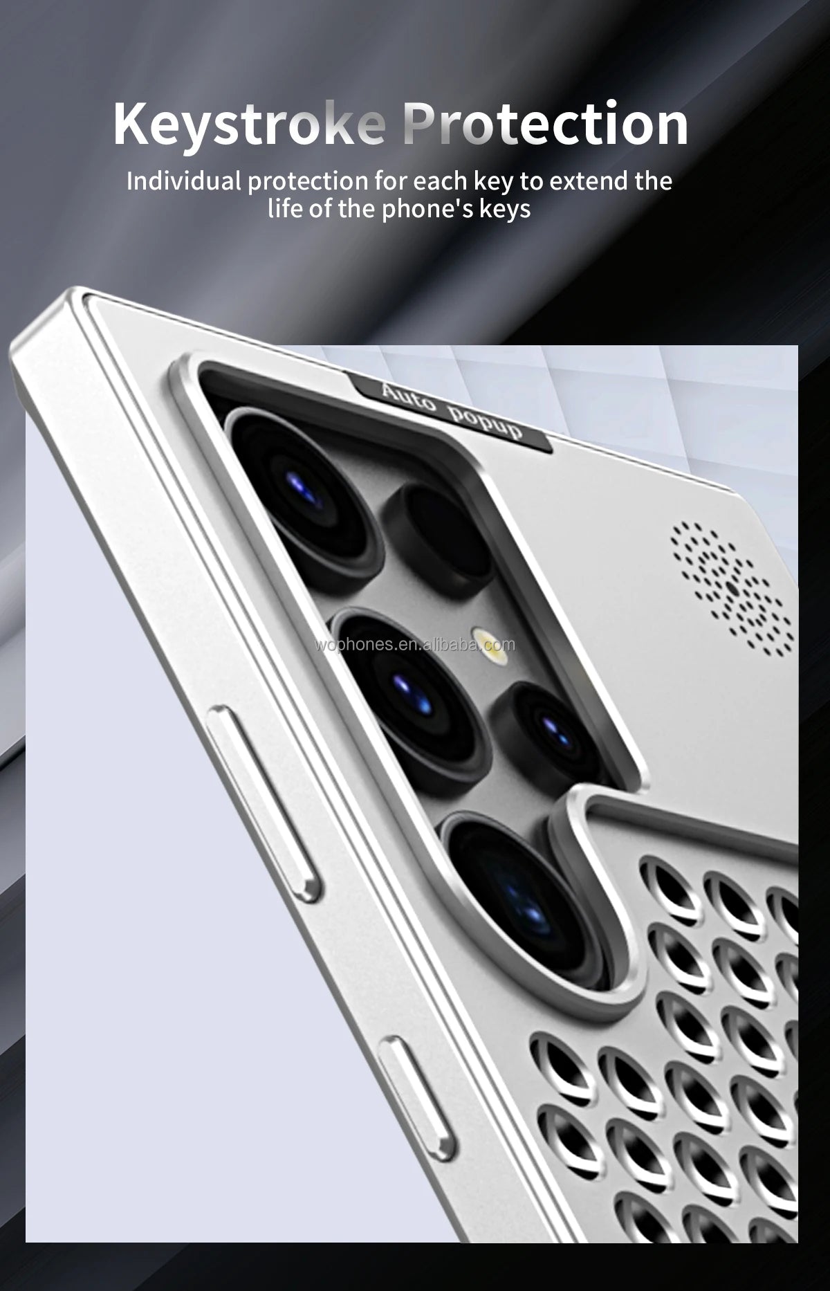 Industrial style Galaxy S24 Ultra case for high-performance usage