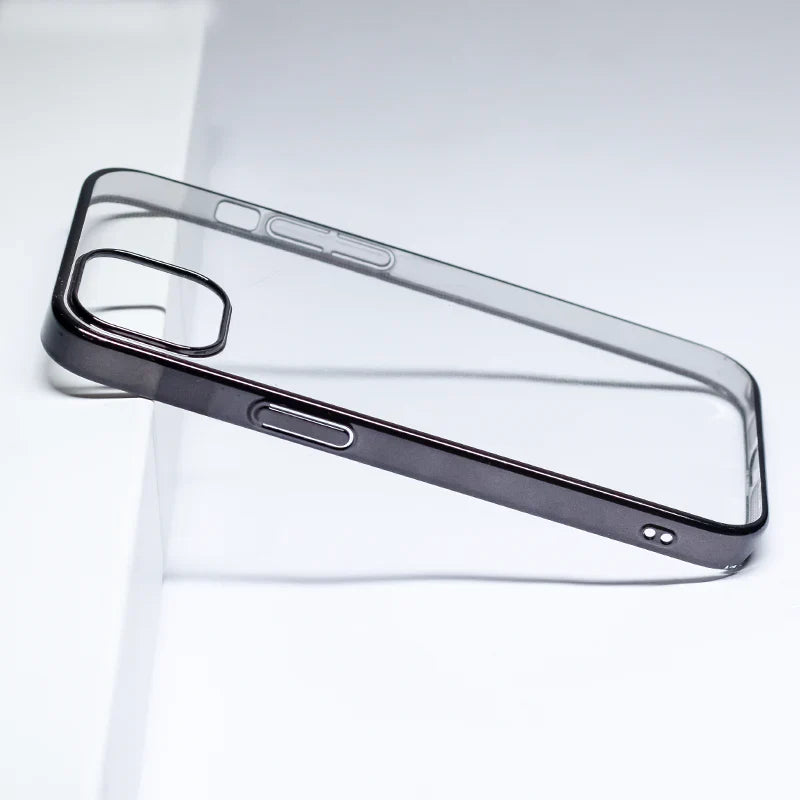 Transparent iPhone case designed for clarity, grip, and everyday use