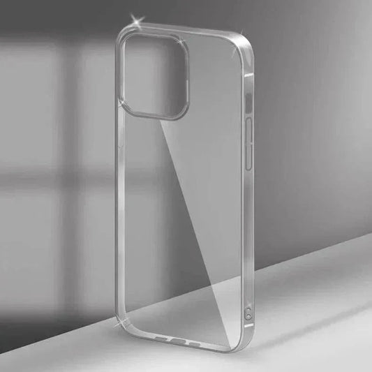 Skyline Clear case with transparent back and raised camera protection