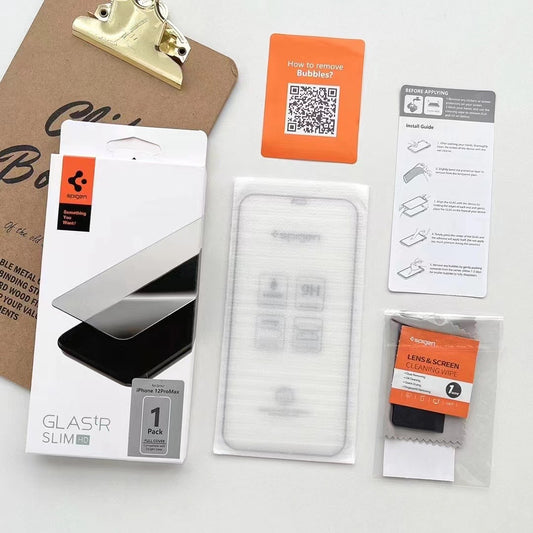 Spigen EZ Fit Tempered Glass Screen Protector – Pack of 2