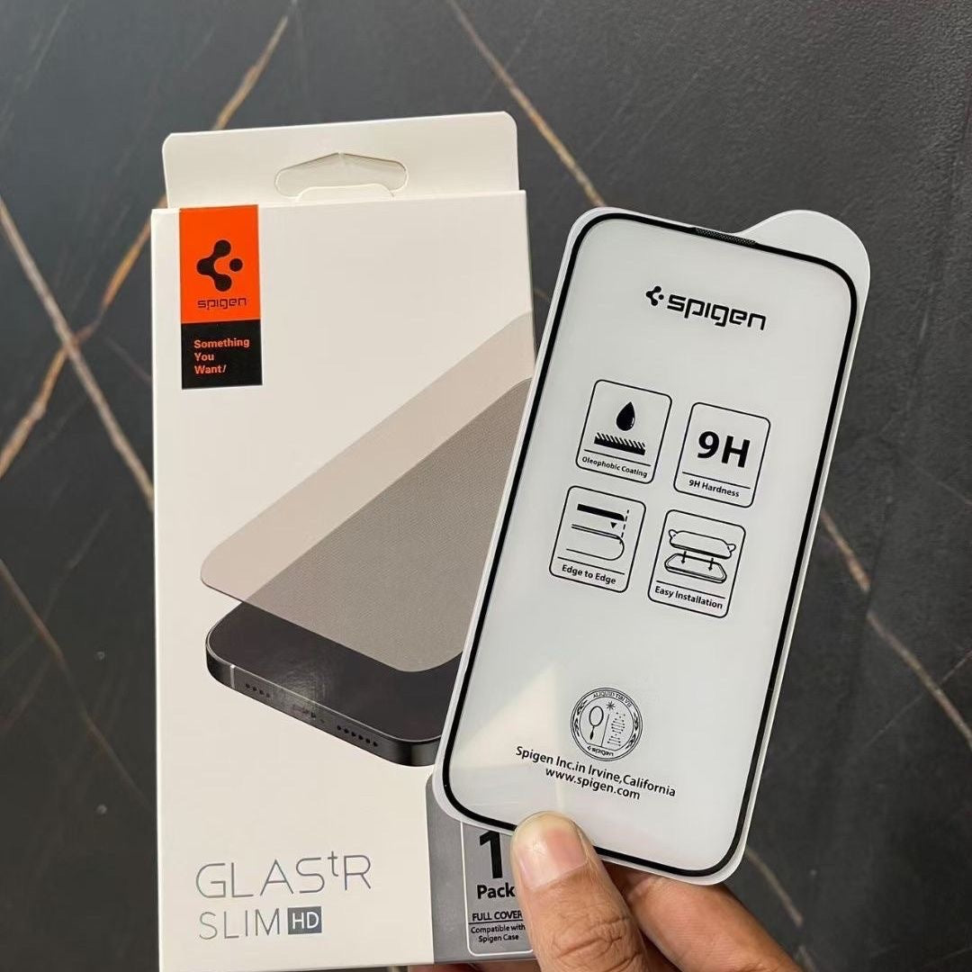 Spigen EZ Fit Tempered Glass Screen Protector – Pack of 2