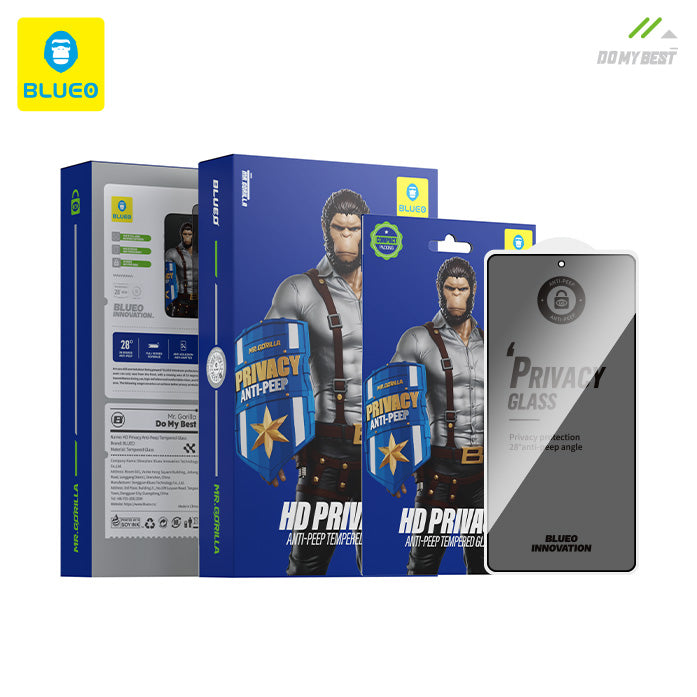 Blueo 2.5D HD Privacy Tempered Glass