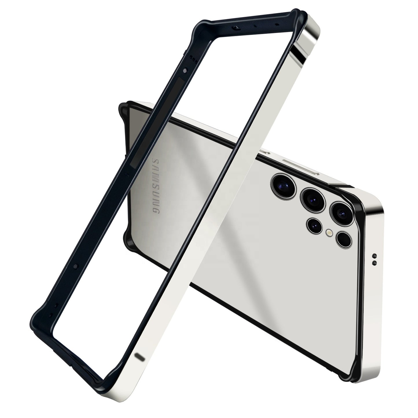 Minimal bumper case for Samsung Galaxy S25 Ultra with MagSafe support