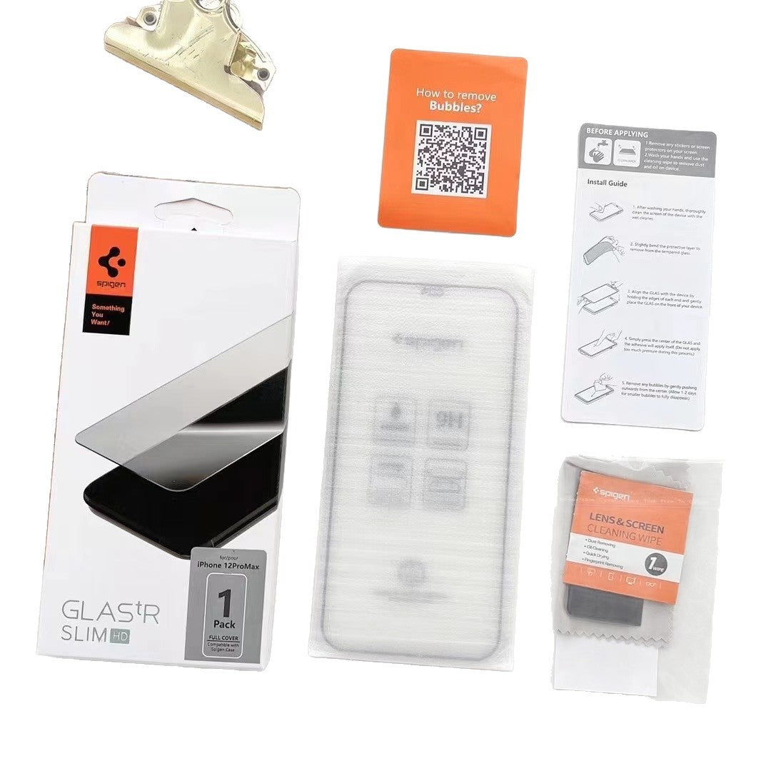 Spigen EZ Fit Tempered Glass Screen Protector – Pack of 2