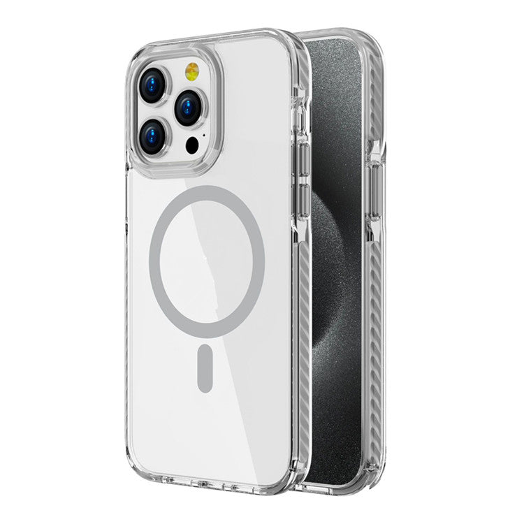 AuraClear transparent iPhone cover with MagSafe