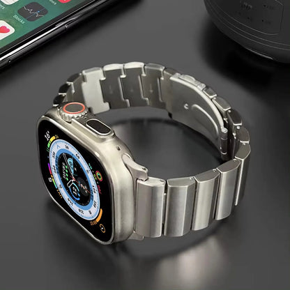 Premium stainless steel link bracelet for Apple Watch Series 10 and Series 11