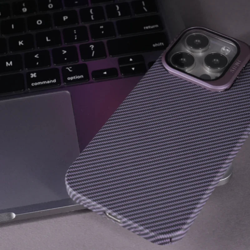 XCarbon Armor case with magnetic stand and tactical grip

