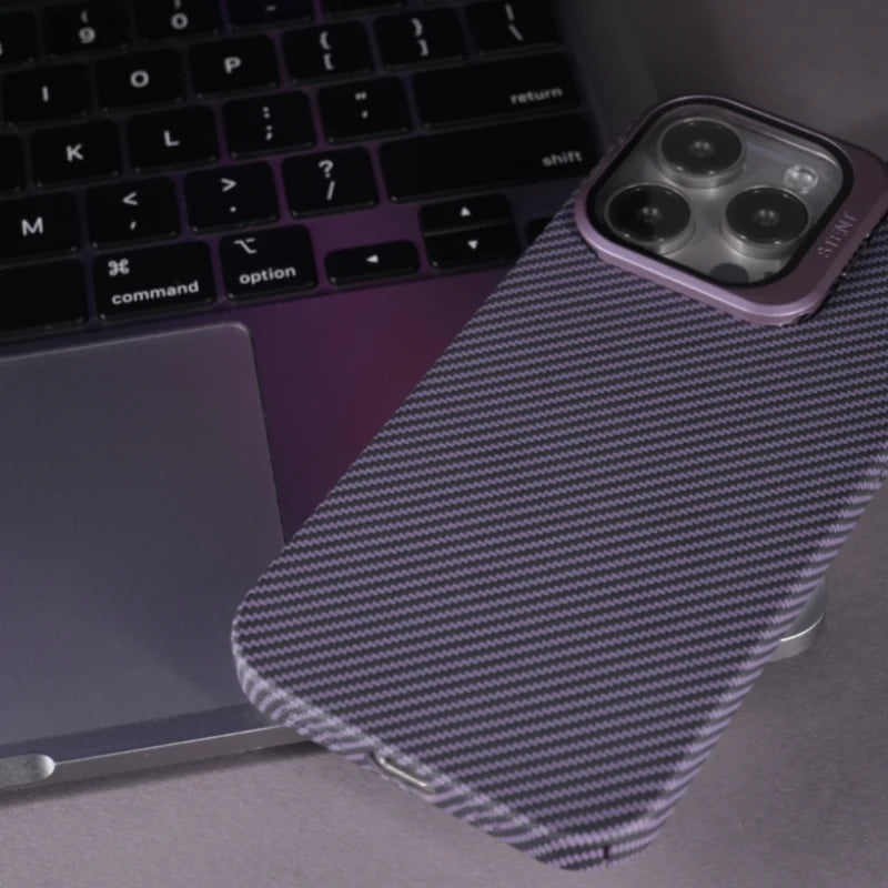 XCarbon Armor case with magnetic stand and tactical grip

