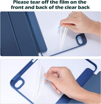 Multiple angle fold – SheerShield folio cover for hands-free use

