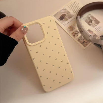 Heart Shape Matte Case
