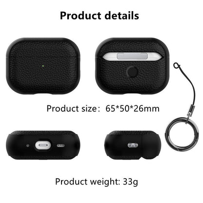 Minimal leather-look case for AirPods Pro India


