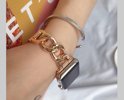 Urban-style stainless steel band for Apple Watch Series 8 & 9

