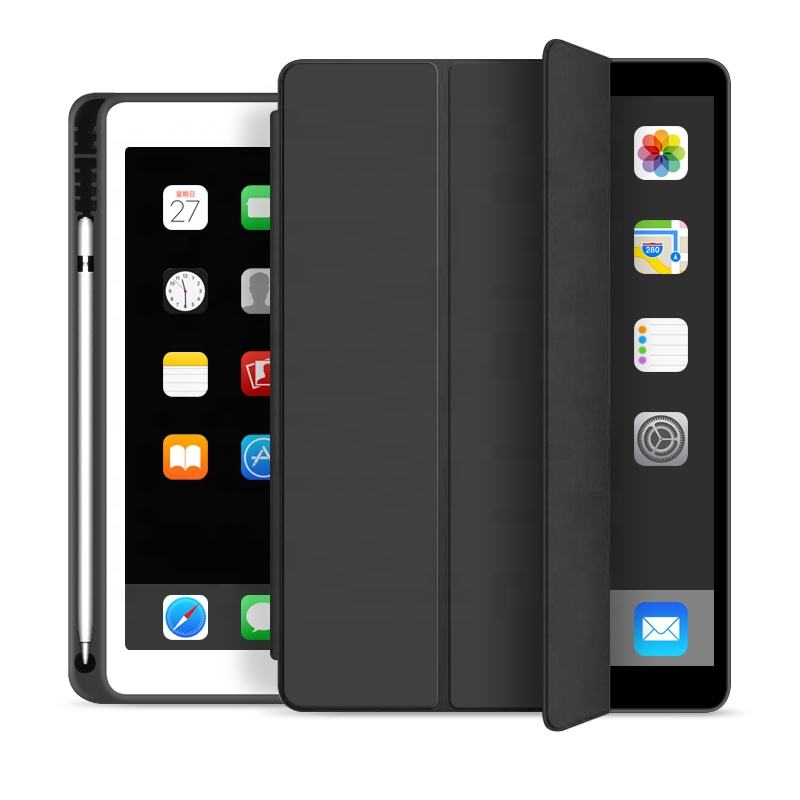 Shockproof TPU edge detail – SlateWrap Cover protecting iPad corners

